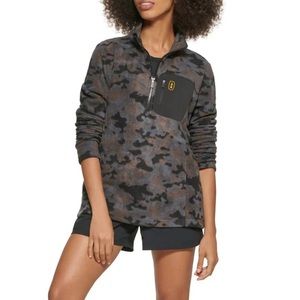 Bass Outdoor Womens Highline Trail Camo Fleece pullover